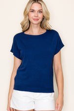 Solid Pullover Top