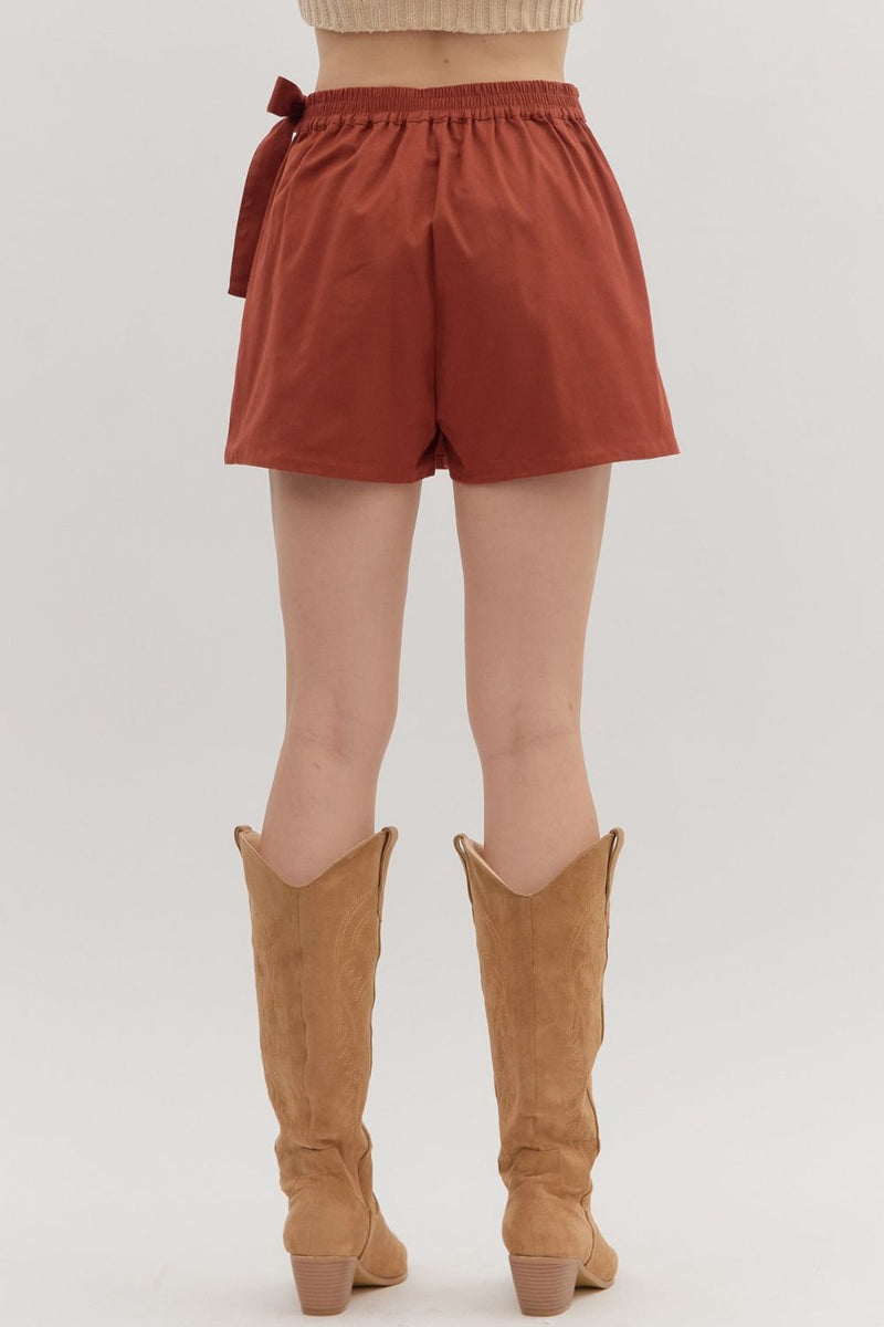Rust Skort