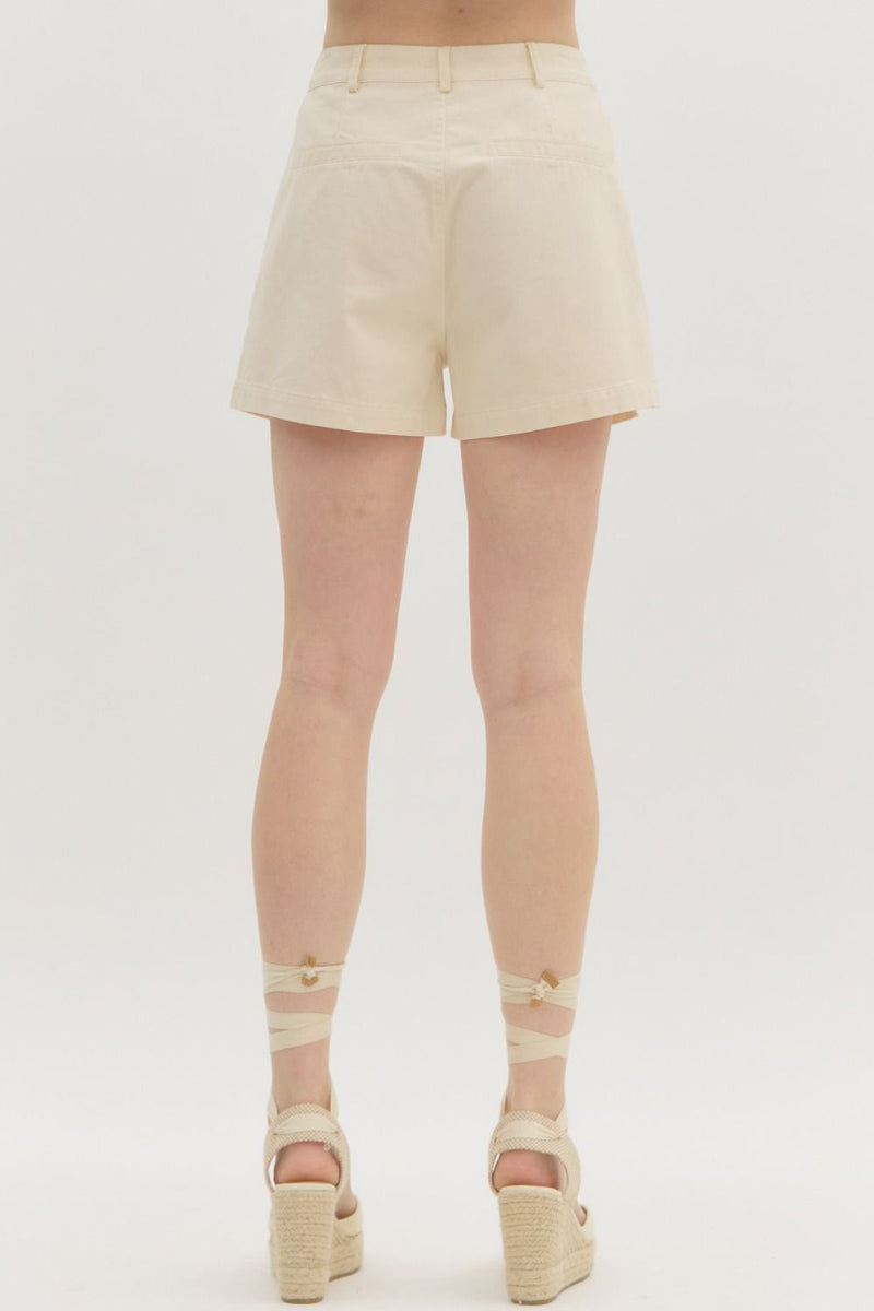Cream HR Shorts