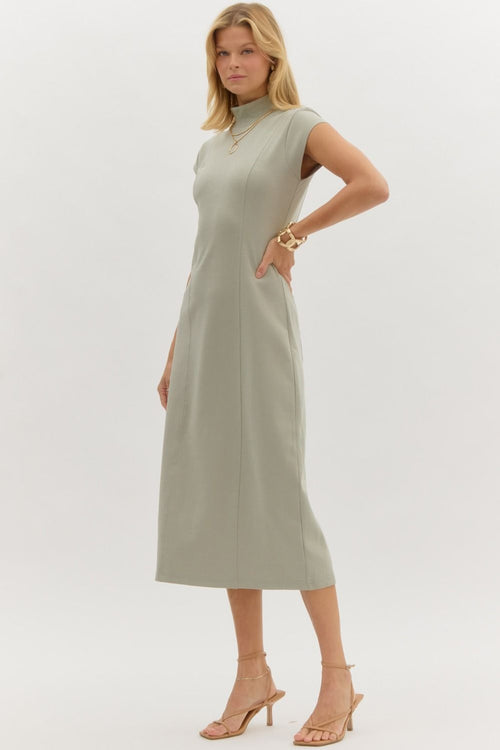 Sage Midi Dress