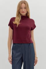 Ruby Mock Neck Top