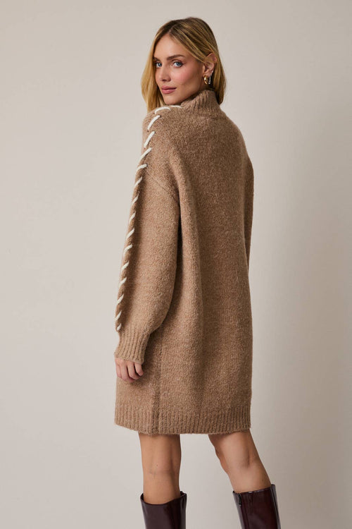 Tan Sweater Dress