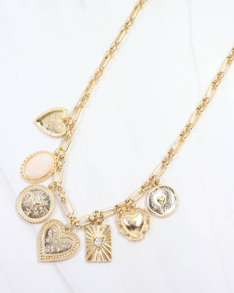 Henley Heart Charm Necklace