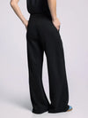 Black Pleated Pants