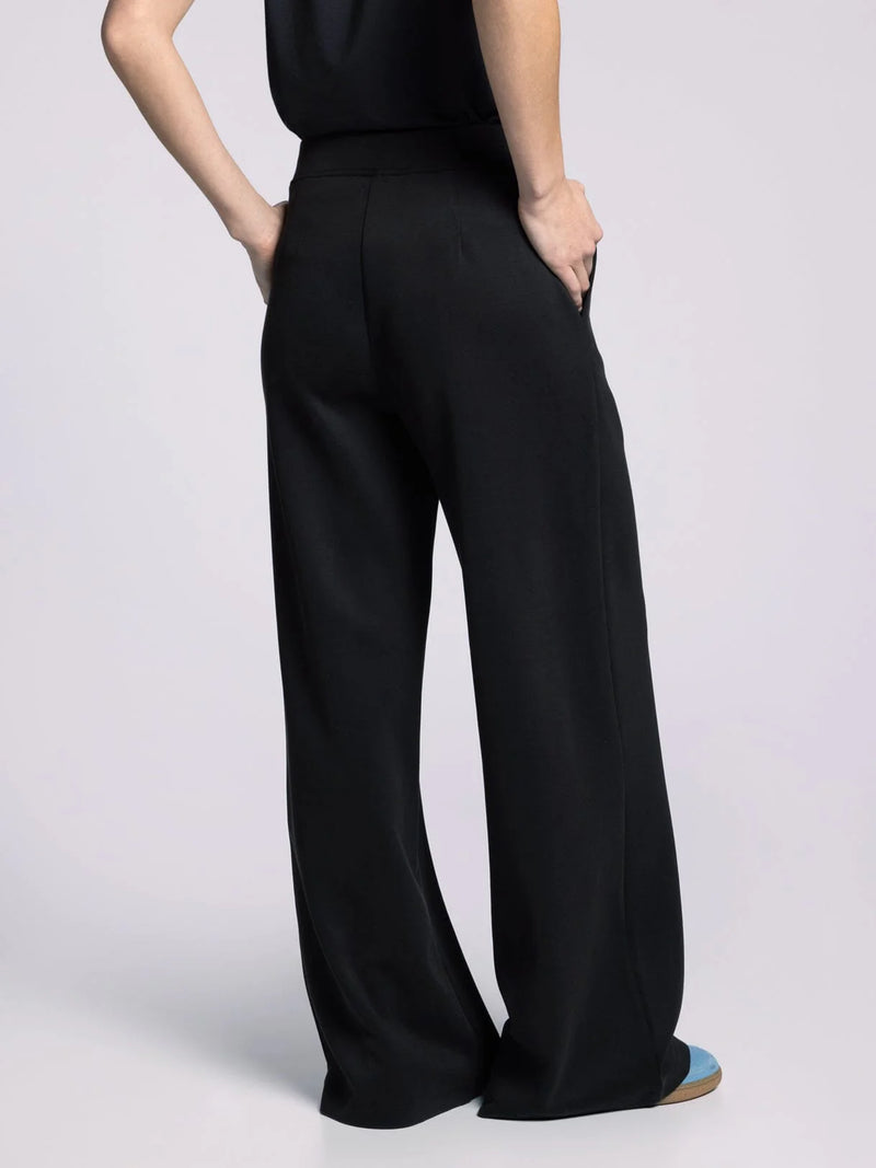Black Pleated Pants