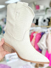 Cream Bootie