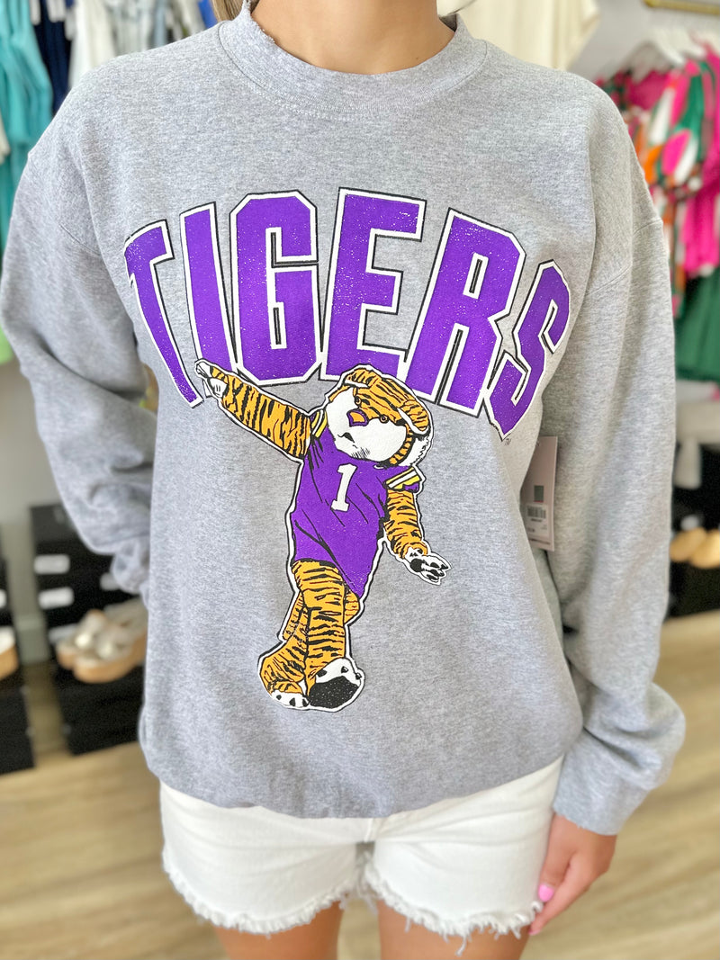 LSU Tiger Mascot Sweatshirt