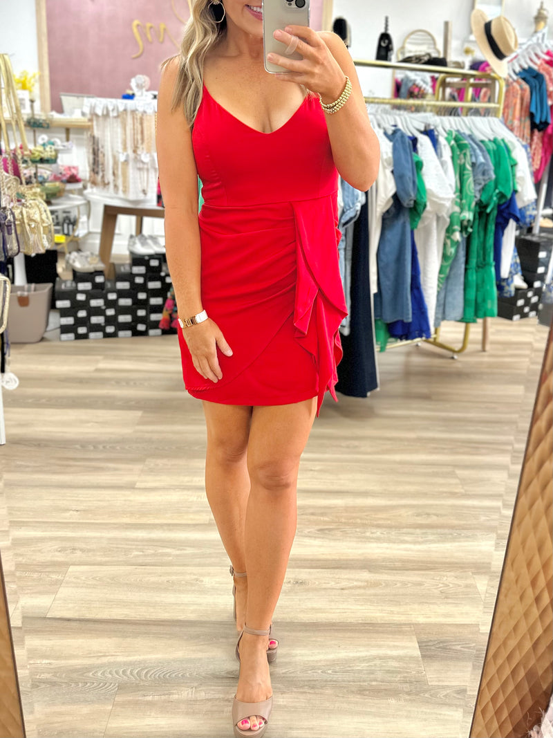 Red Cami Dress