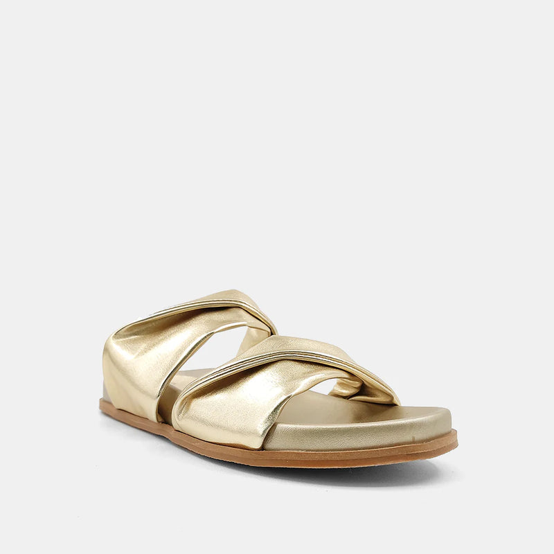 Cayena Metallic Gold Sandal