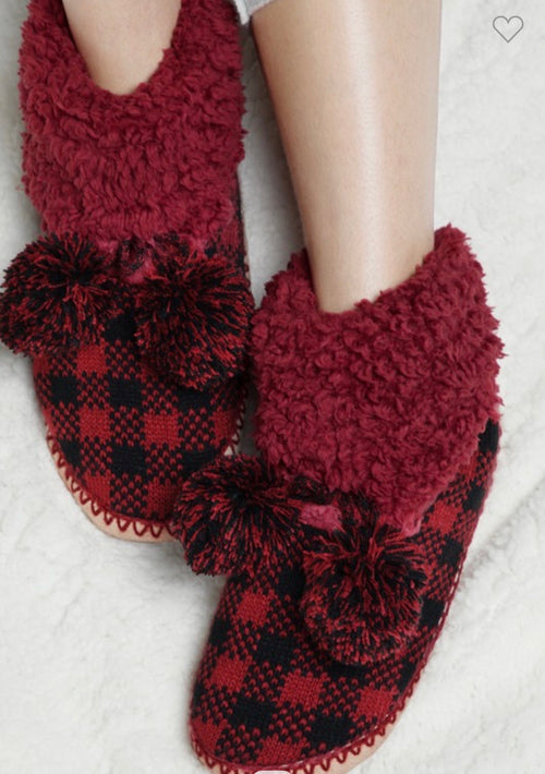 Buffalo Plaid Slippers