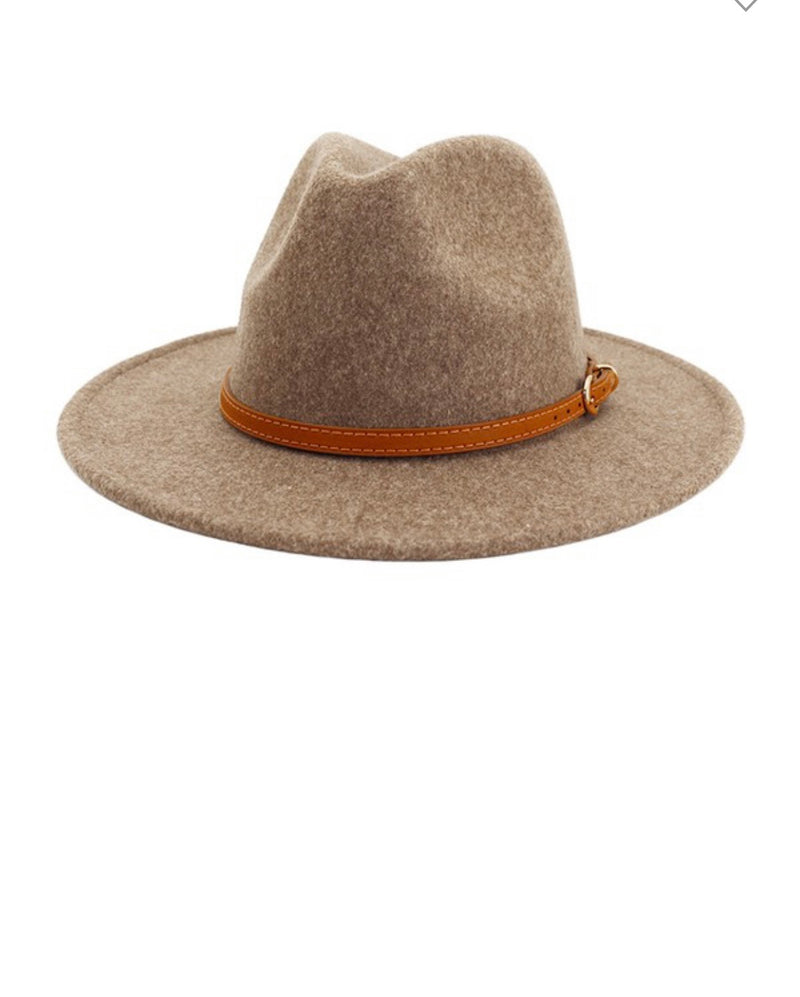 Belted Panama Hat