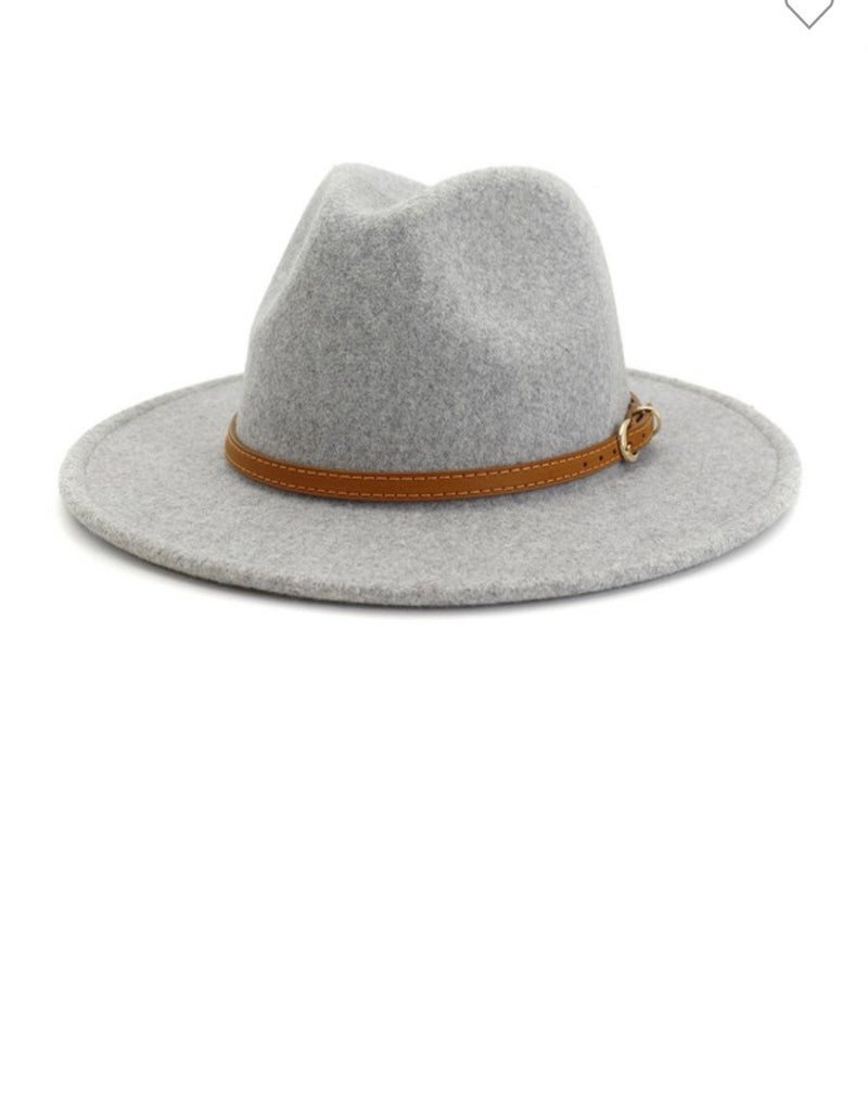 Belted Panama Hat