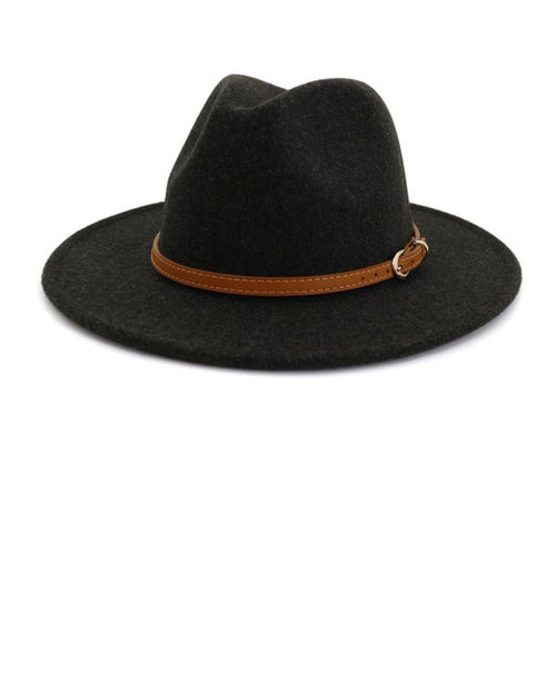 Belted Panama Hat