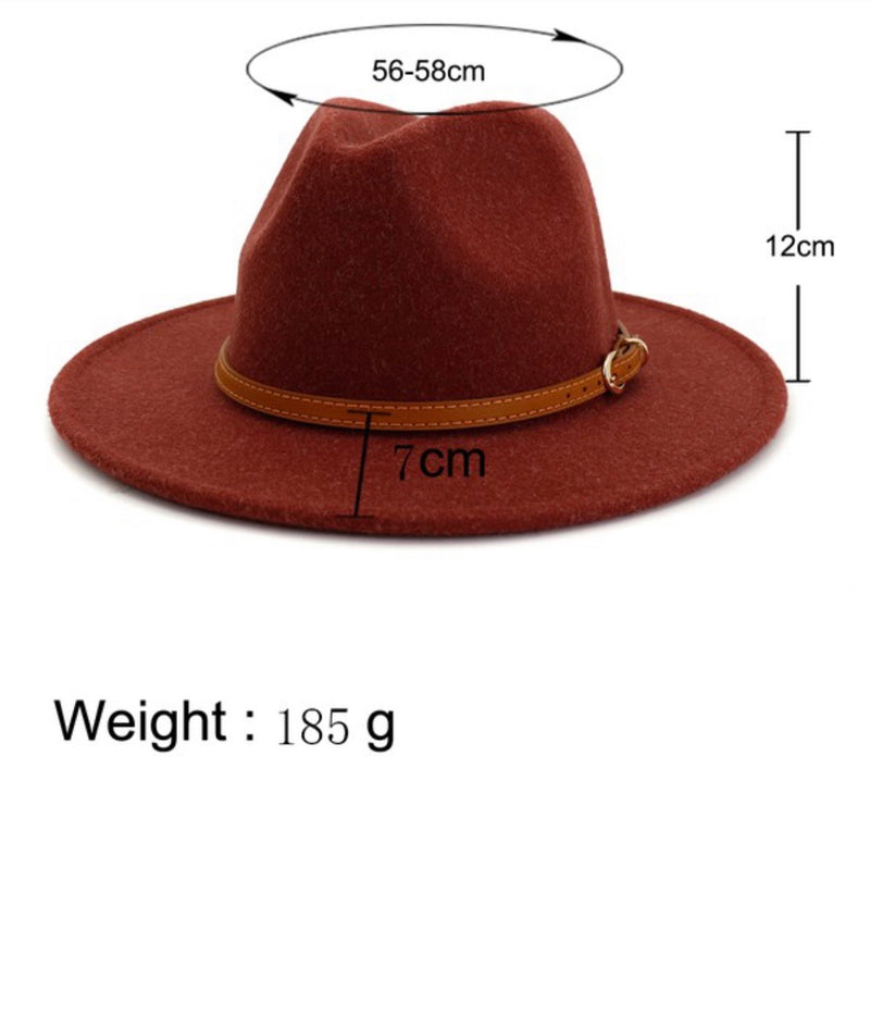 Belted Panama Hat